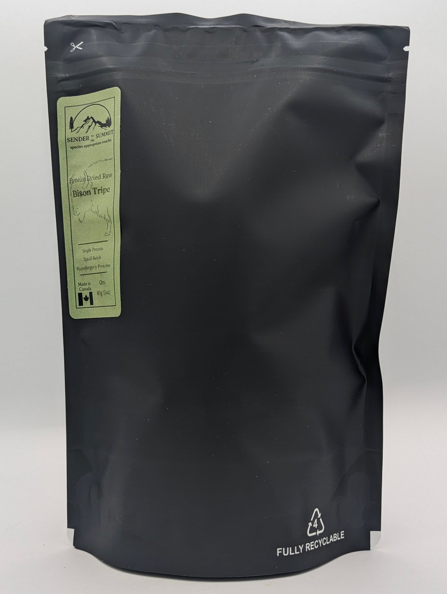 Freeze Dried Green Bison Tripe