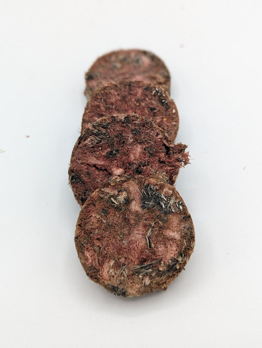 Médaillons de caille lyophilisés