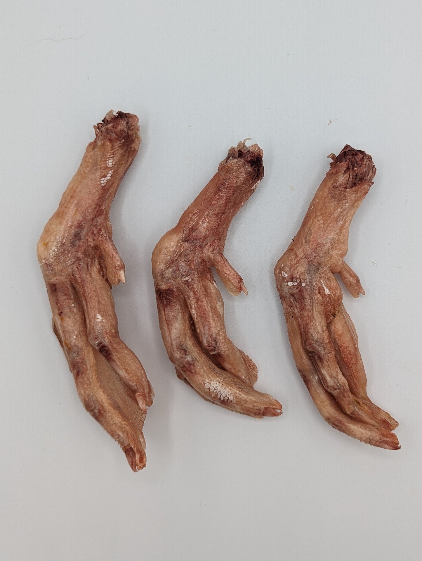 Pieds de canard lyophilisés