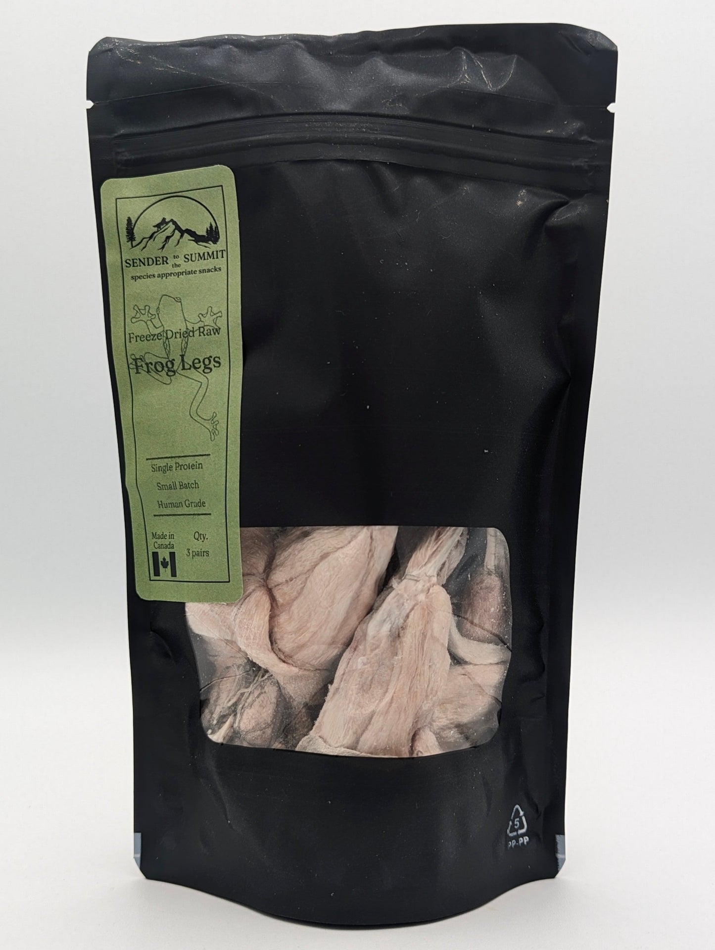 Freeze Dried Frog Legs