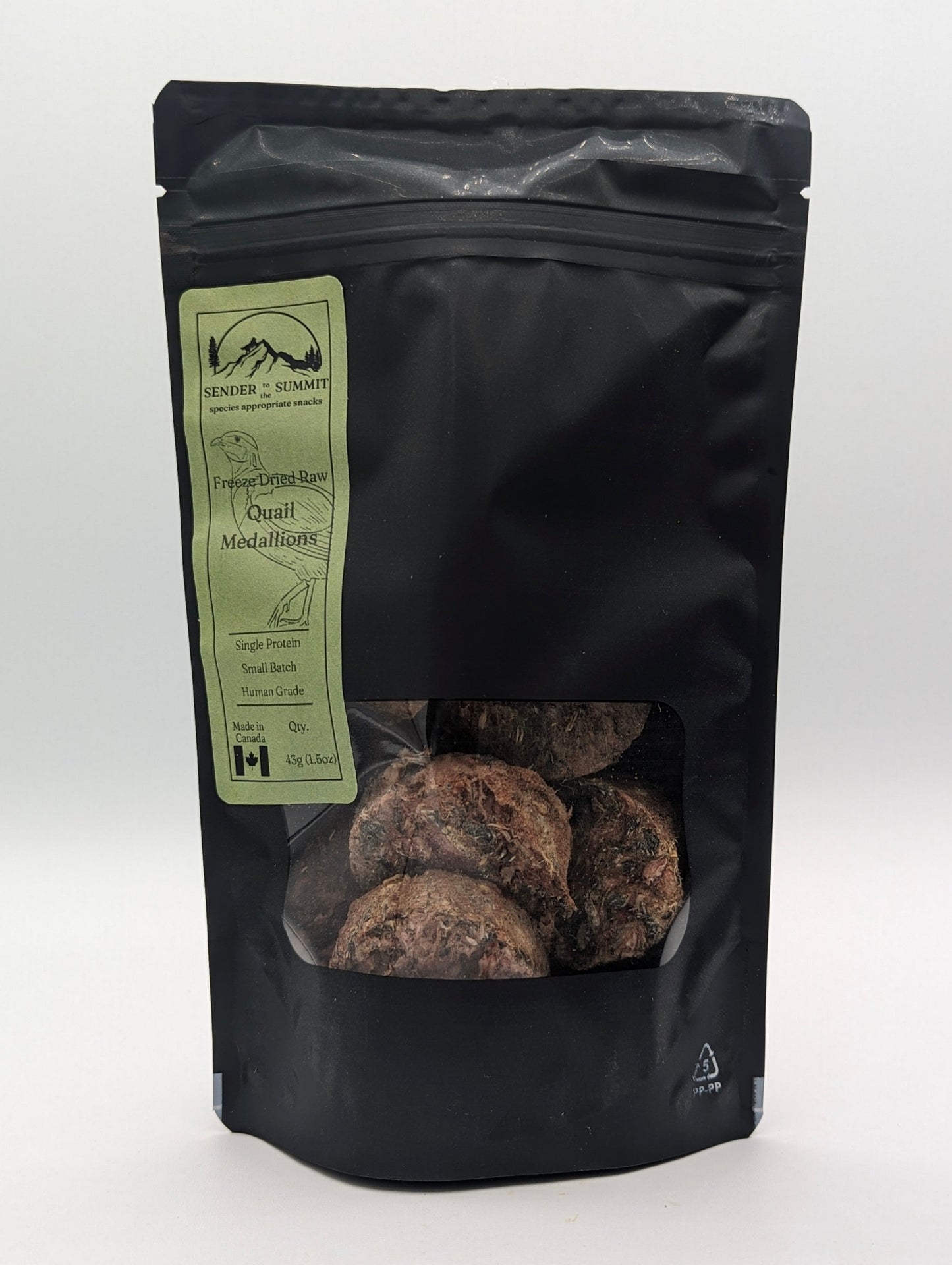 Freeze Dried Quail Medallions