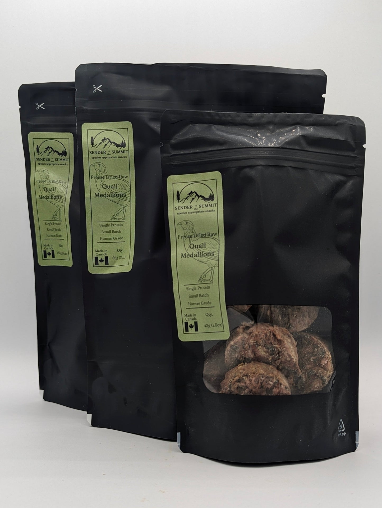 Freeze Dried Quail Medallions