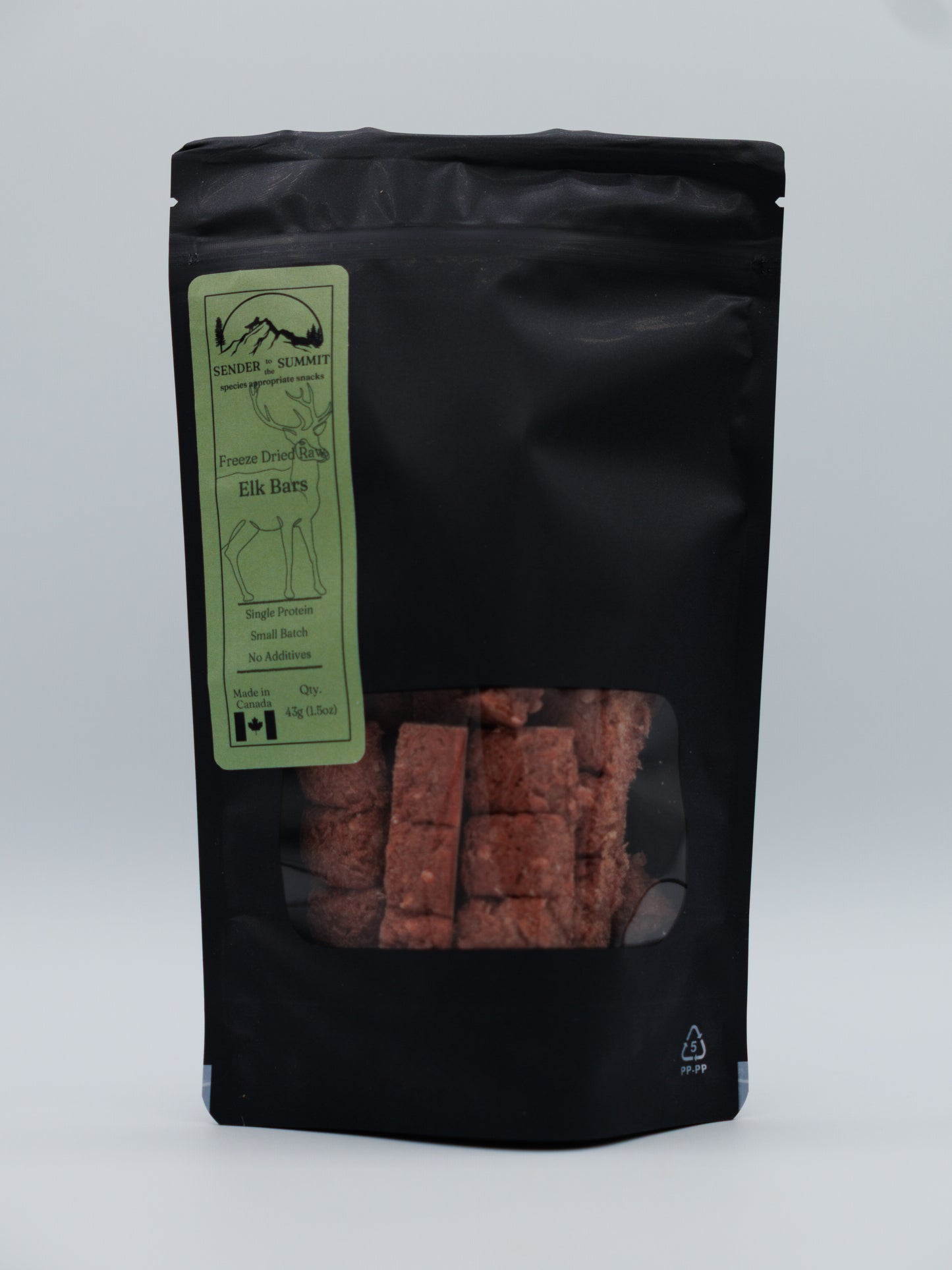 Boules d'élan lyophilisées