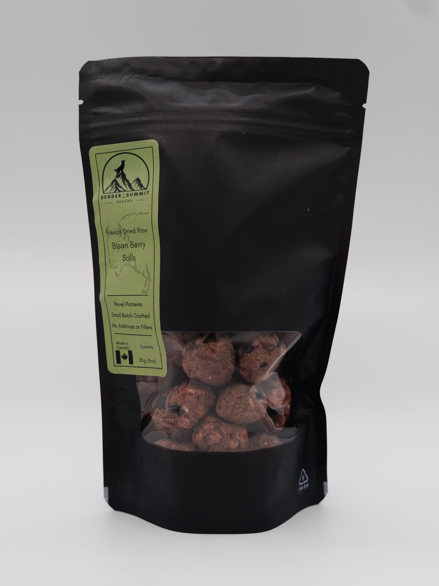 Freeze Dried Bison Berry Balls