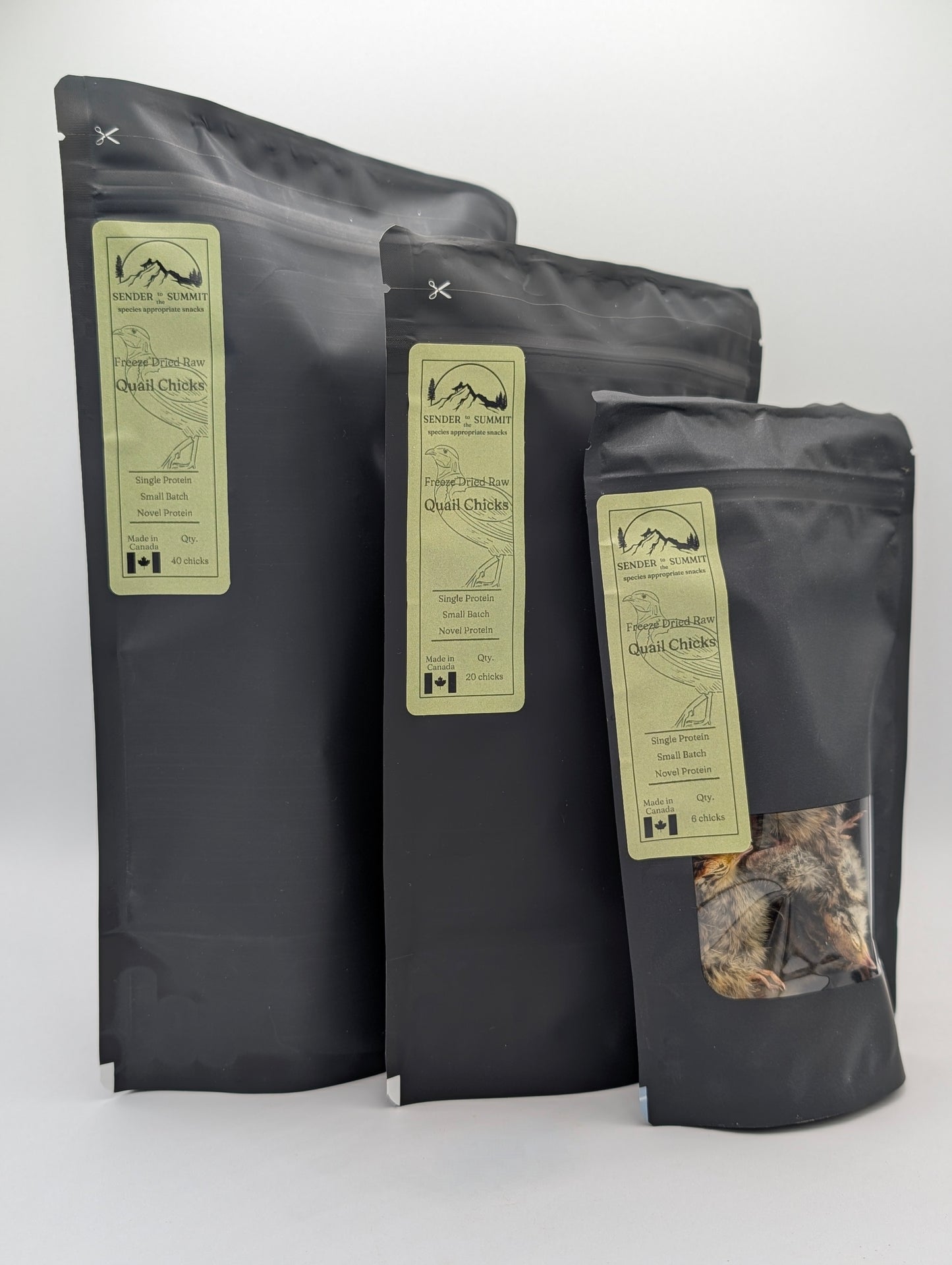 Freeze Dried Quail Chicks