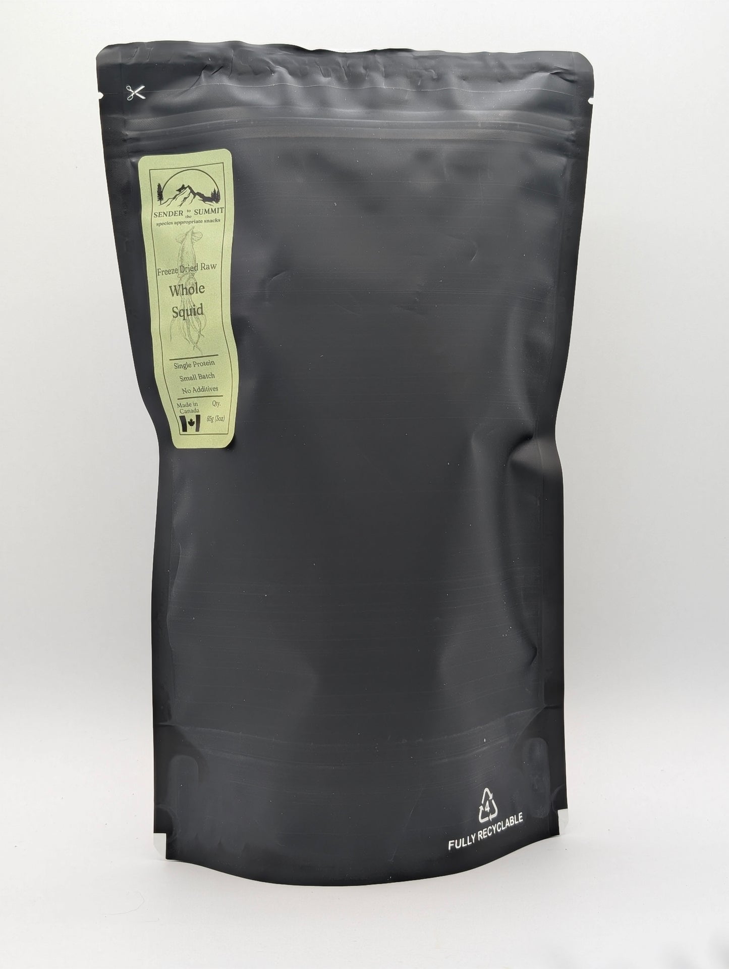 Calmar entier lyophilisé