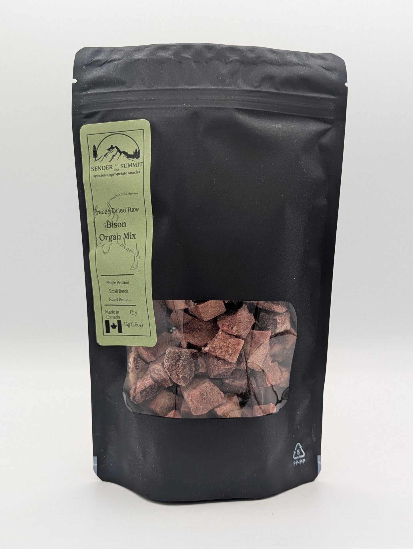 Freeze Dried Bison Organ Mix