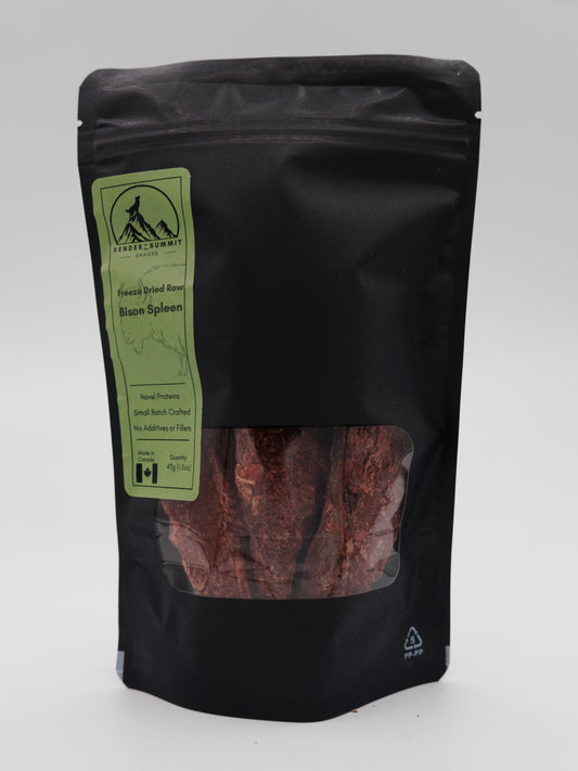 Freeze Dried Bison Spleen