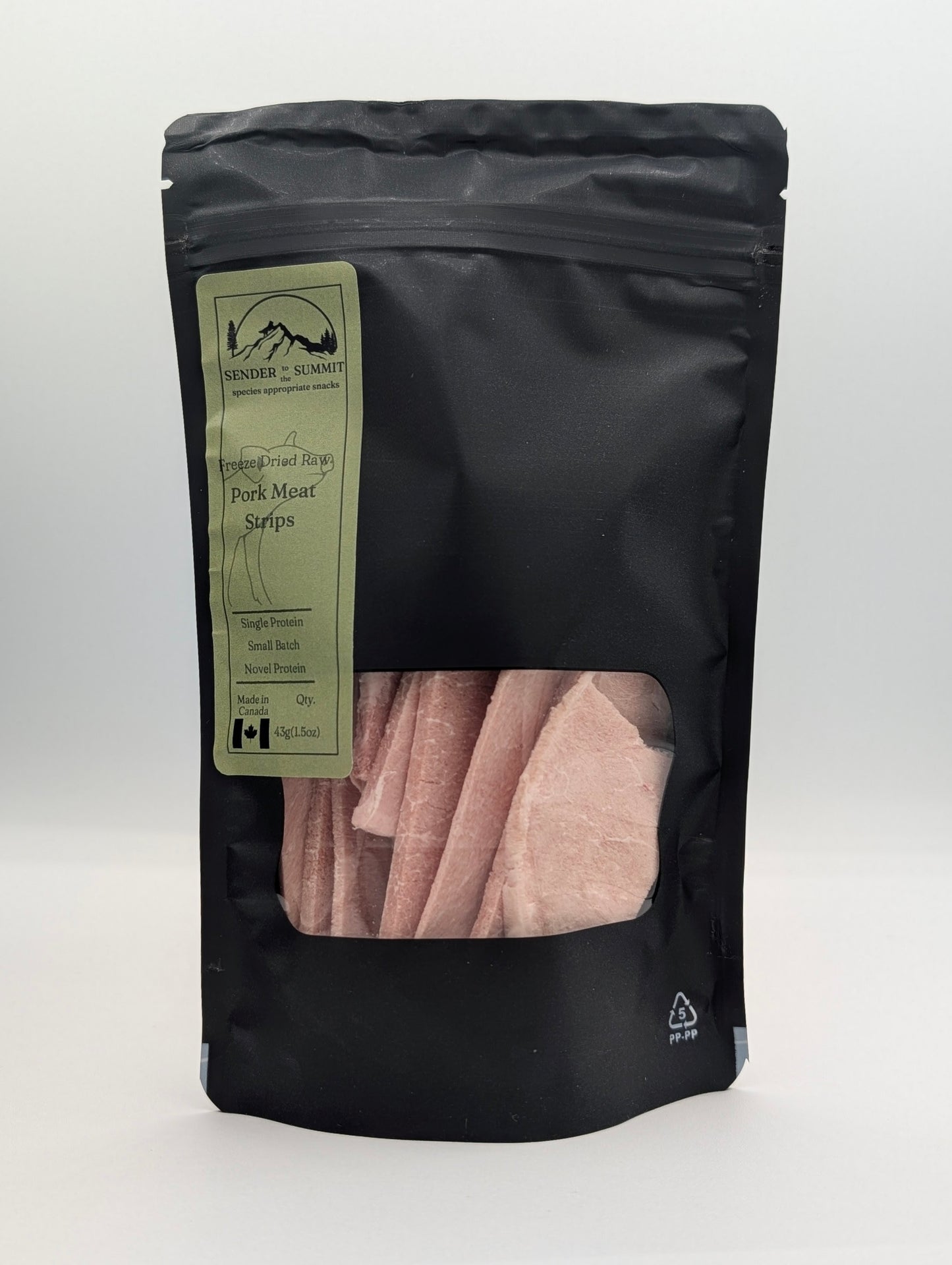 Freeze Dried Pork Meat Strips