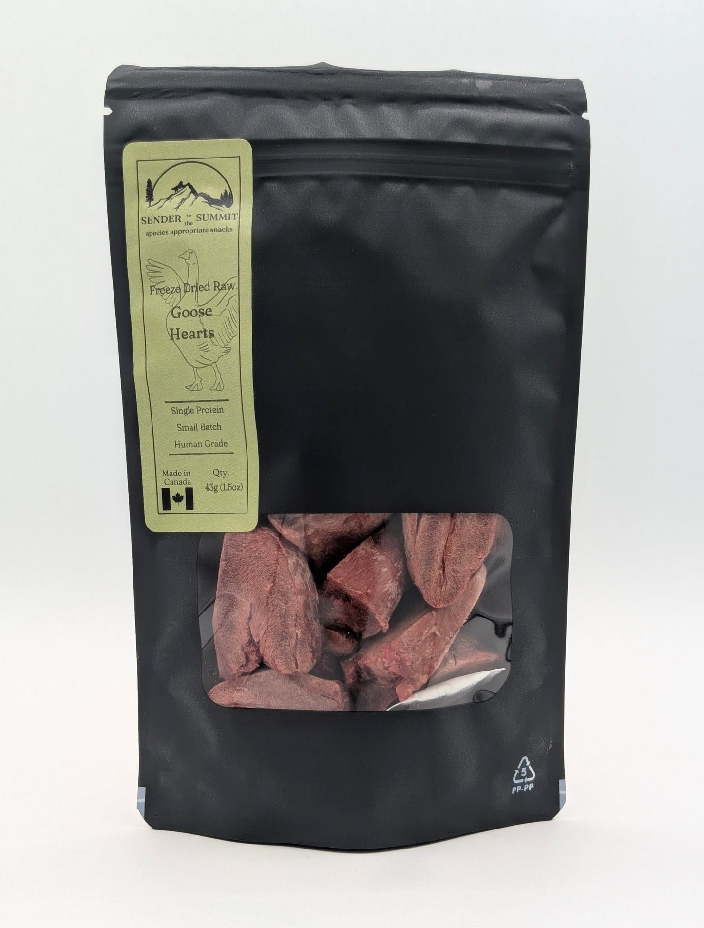 Freeze Dried Goose Hearts