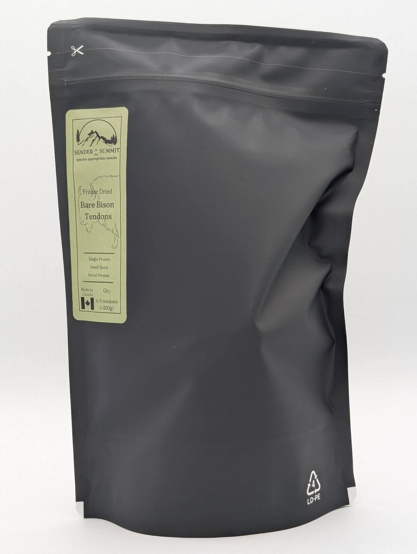 Freeze Dried Bison Tendons (Bare)