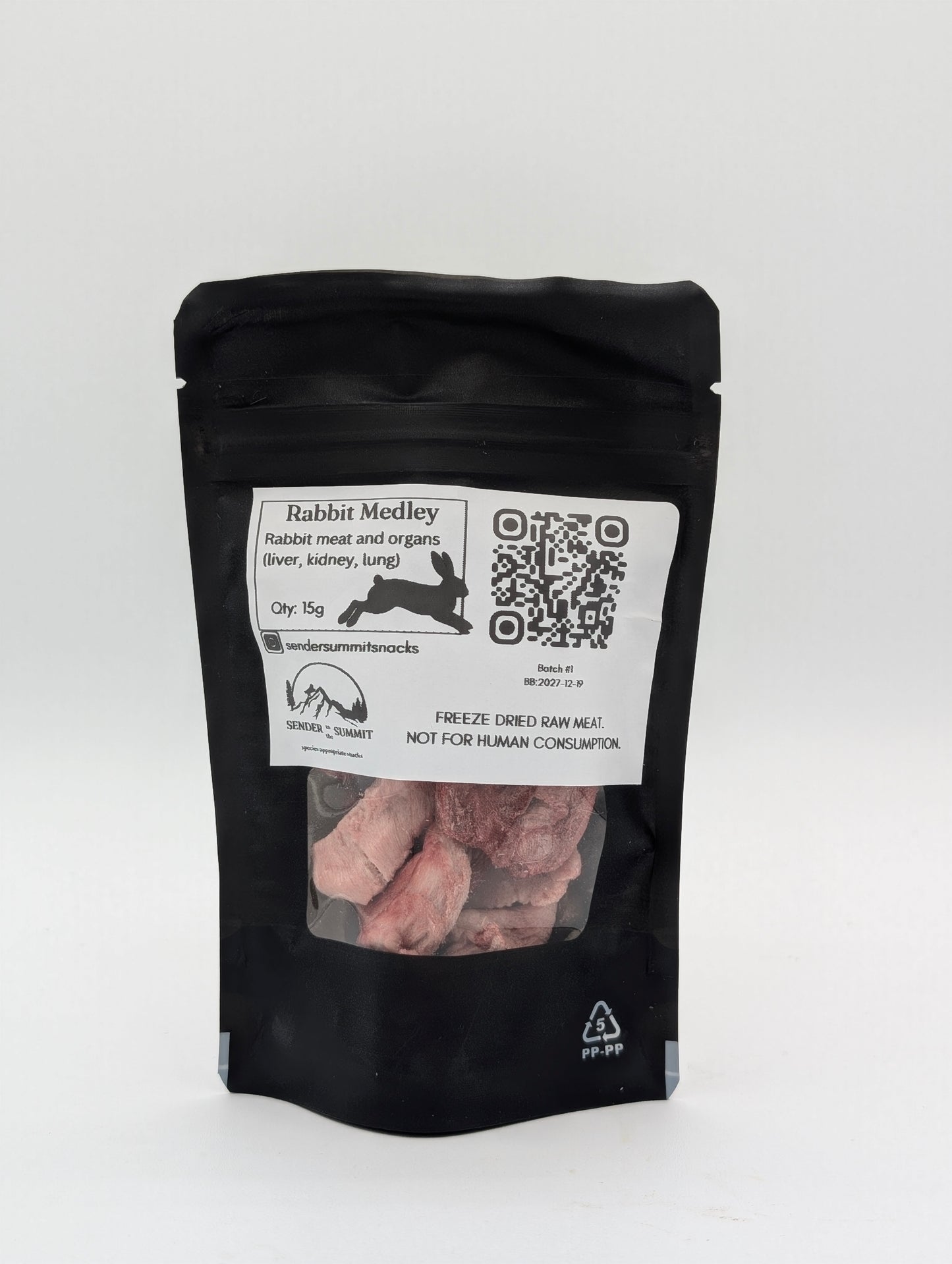 Freeze Dried Rabbit Medley