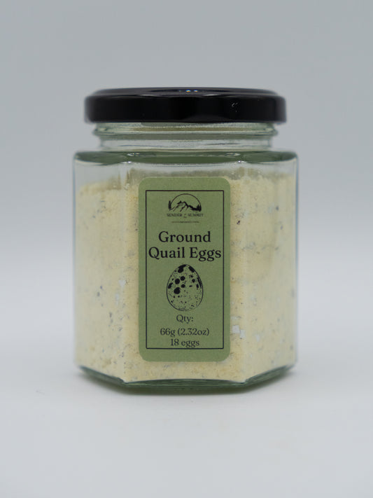 Freeze Dried Ground Quail Eggs