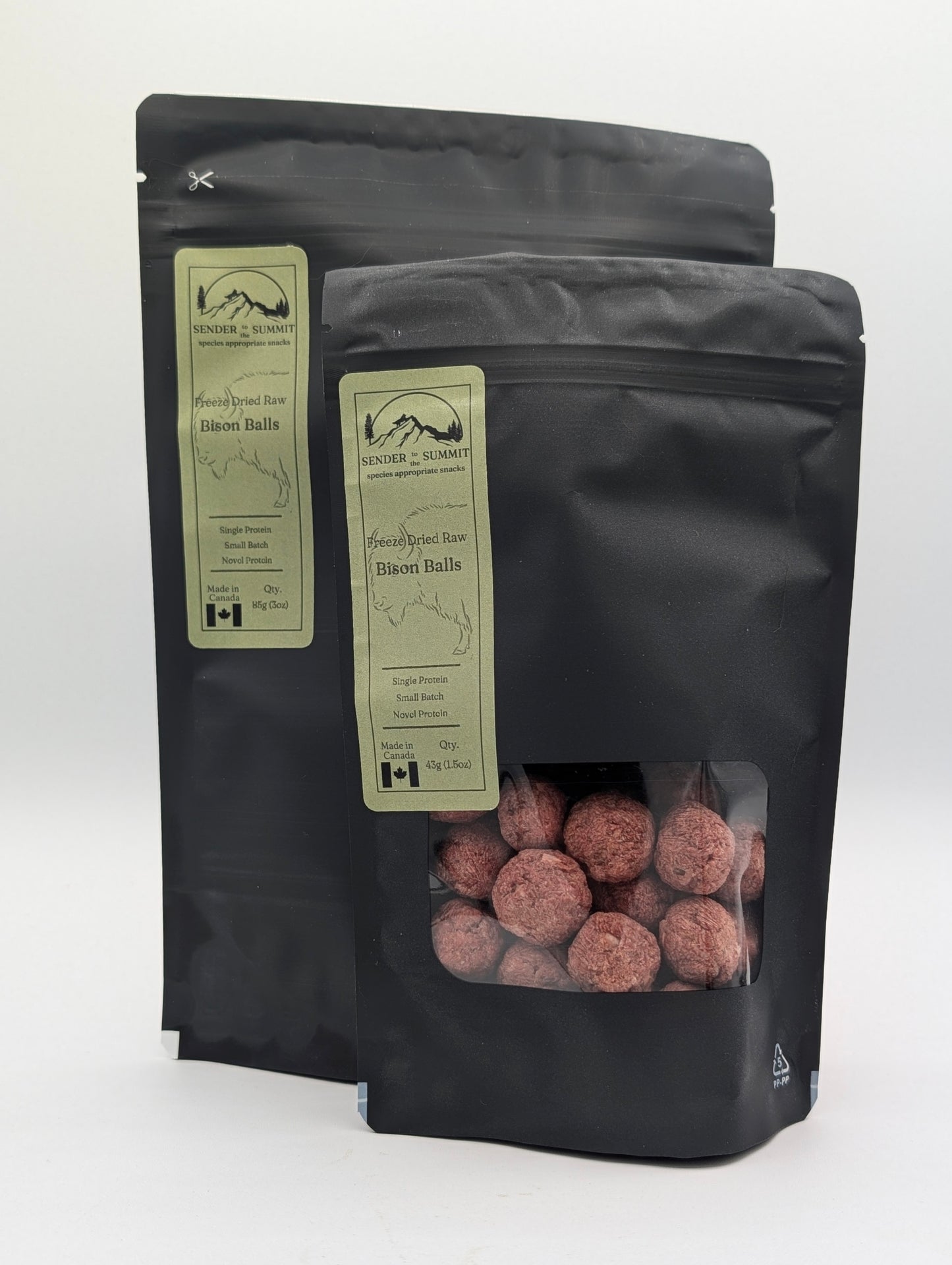 Freeze Dried Bison Balls