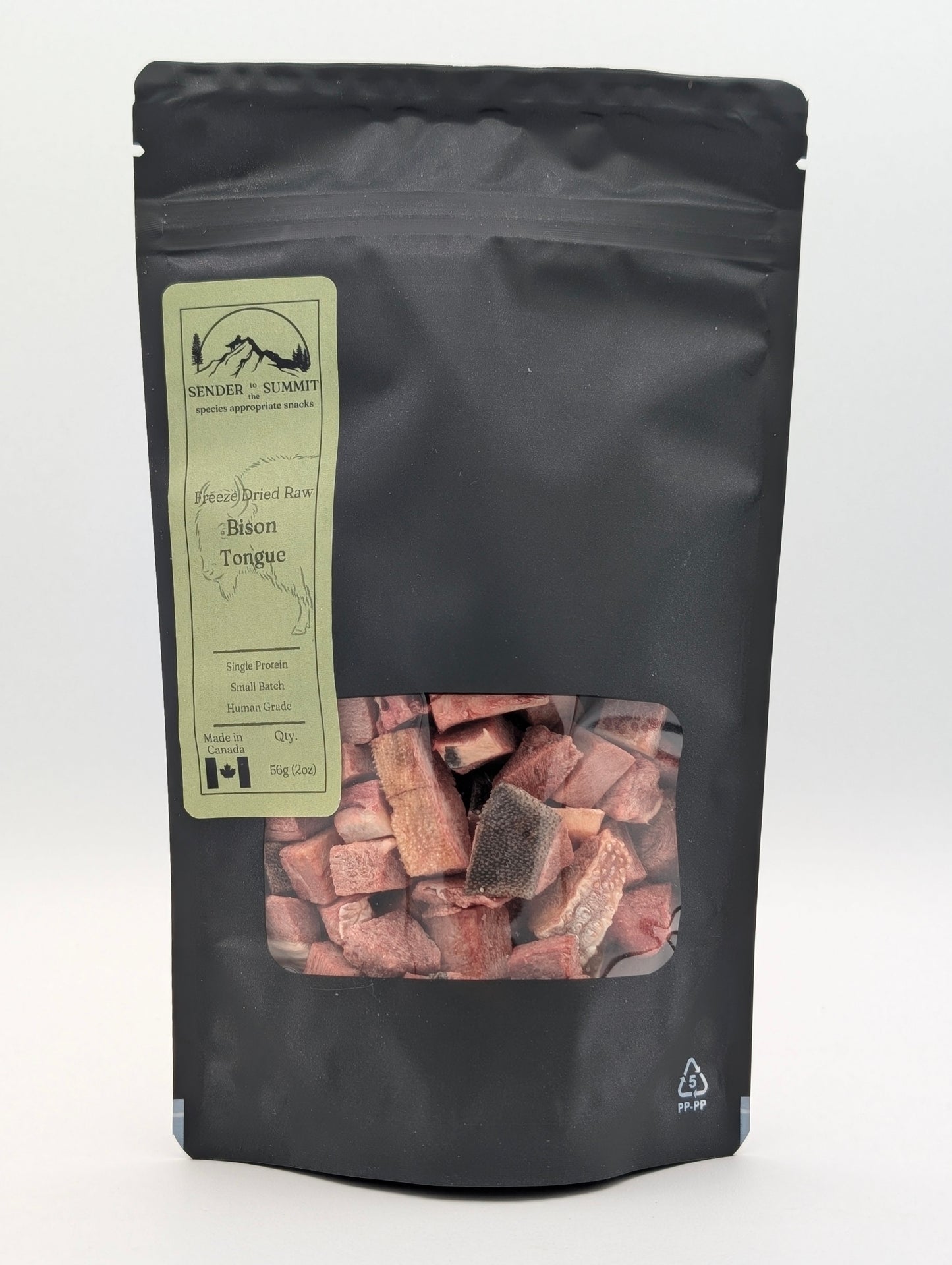 Freeze Dried Bison Tongue