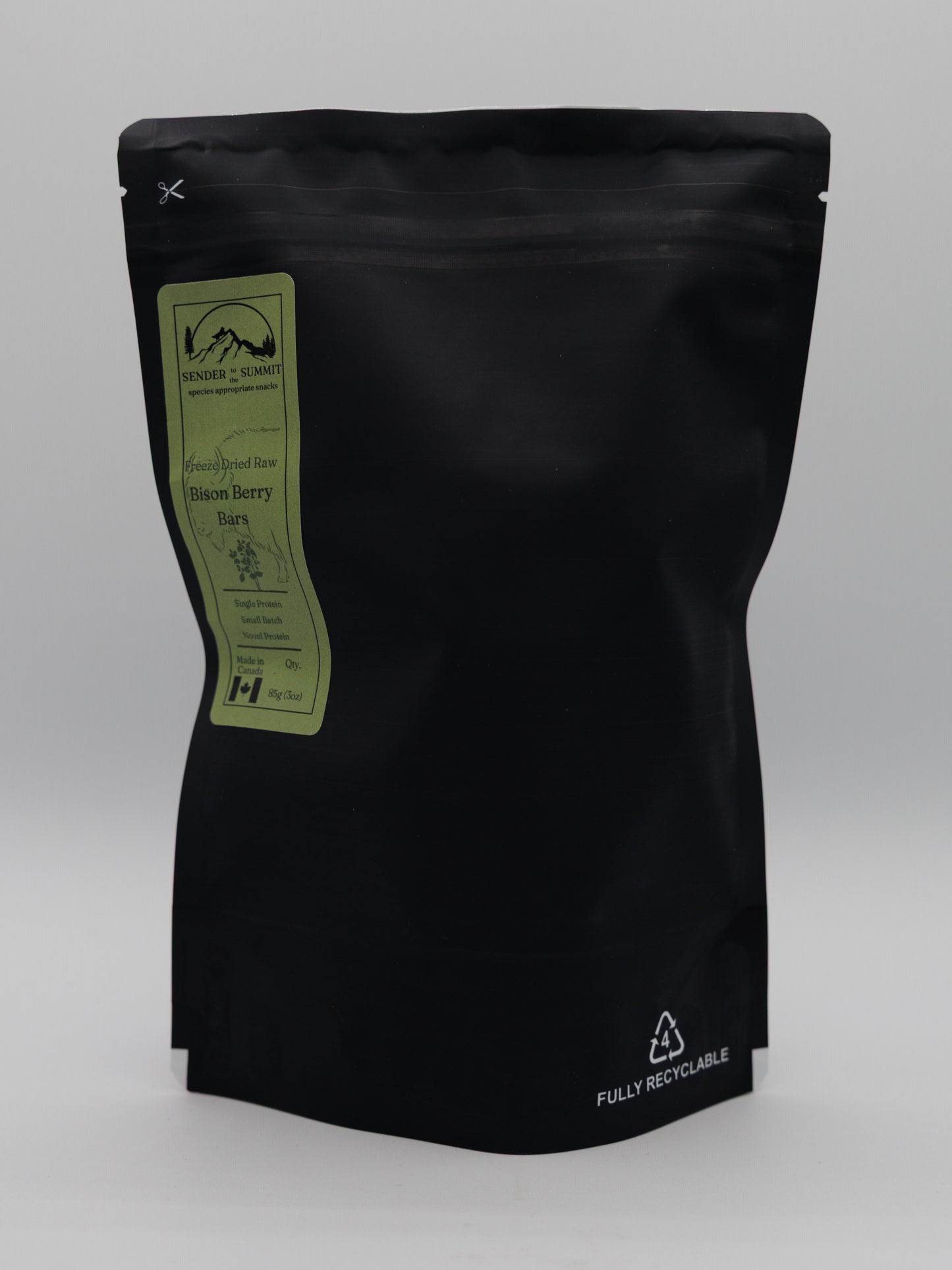 Boulettes de bison lyophilisées