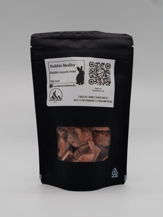 Freeze Dried Rabbit Medley