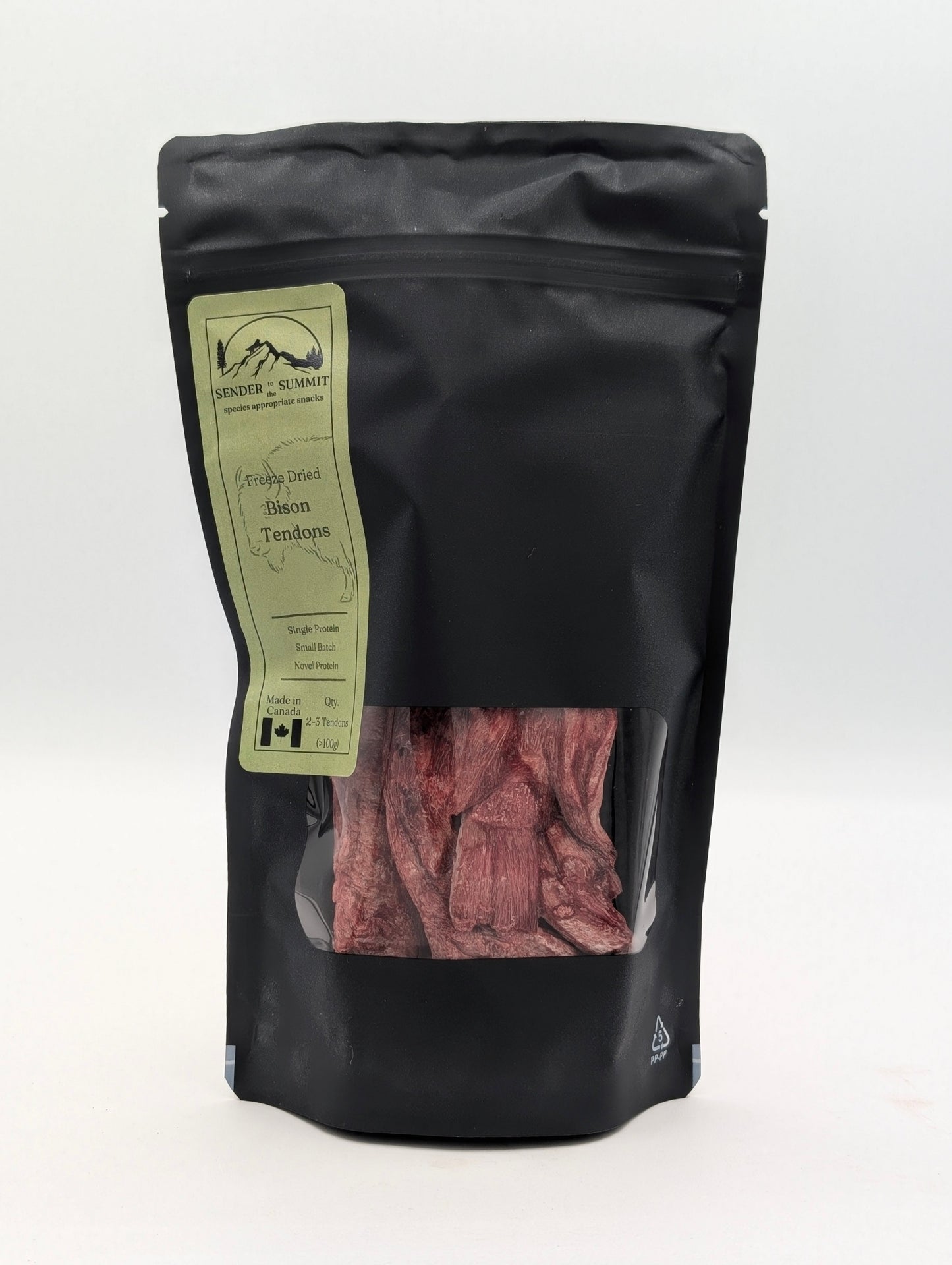 Freeze Dried Bison Tendons