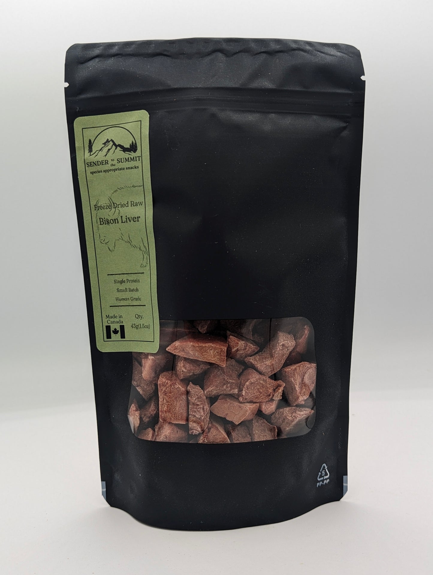 Freeze Dried Bison Liver