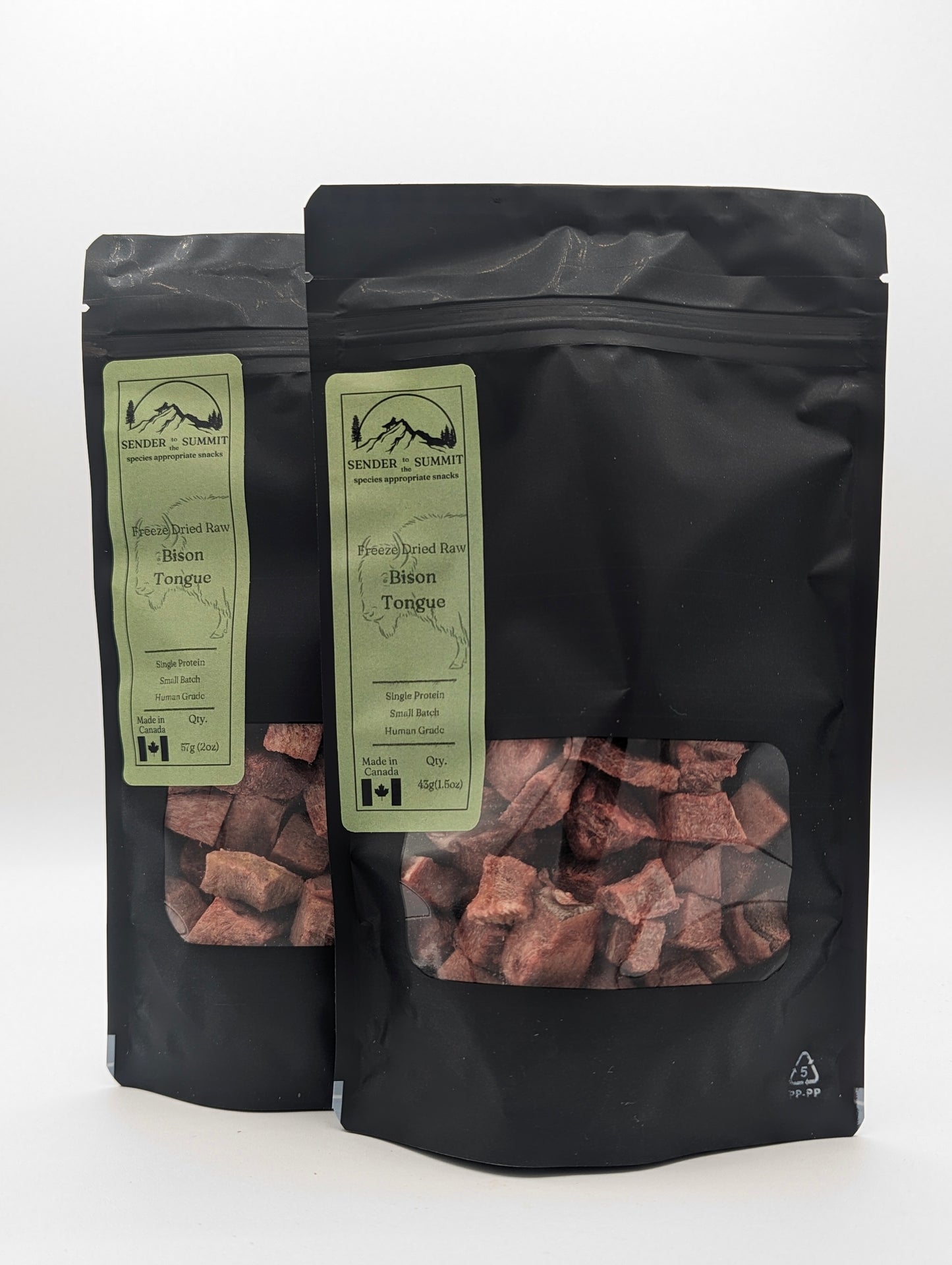 Freeze Dried Bison Tongue