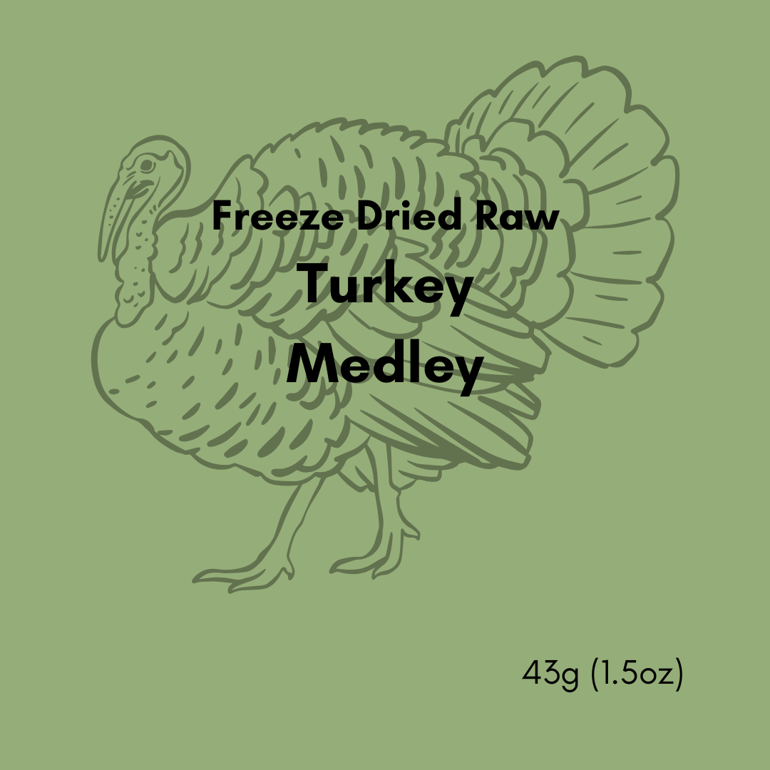 Freeze Dried Turkey Medley
