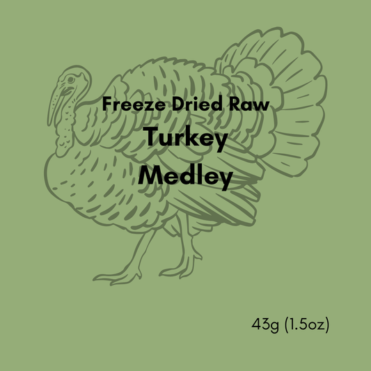 Freeze Dried Turkey Medley