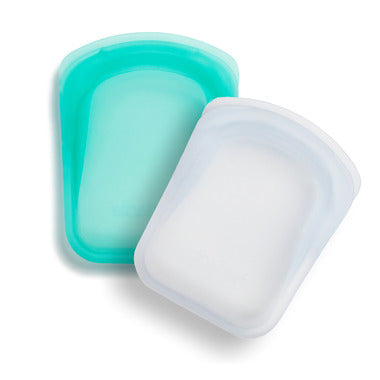 Stasher Pocket Bag Clear/Aqua