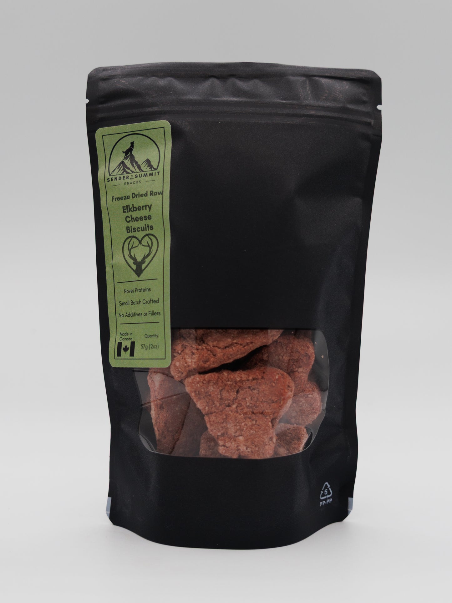Freeze Dried ElkBerry Cheese Biscuits