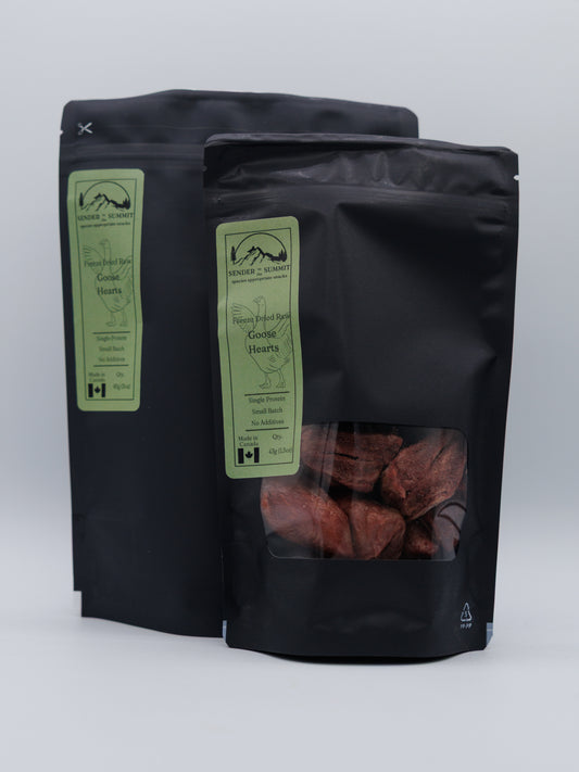 Freeze Dried Goose Hearts