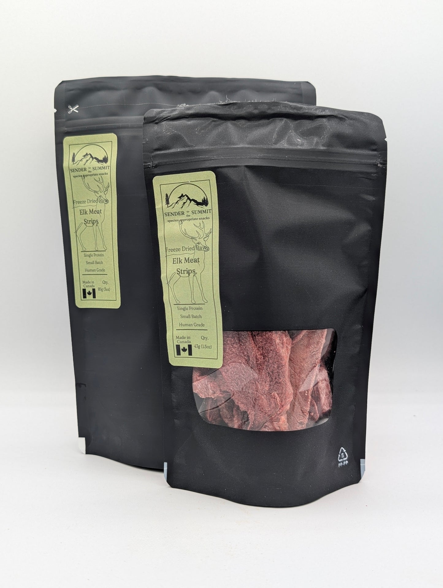Freeze Dried Elk Meat Strips