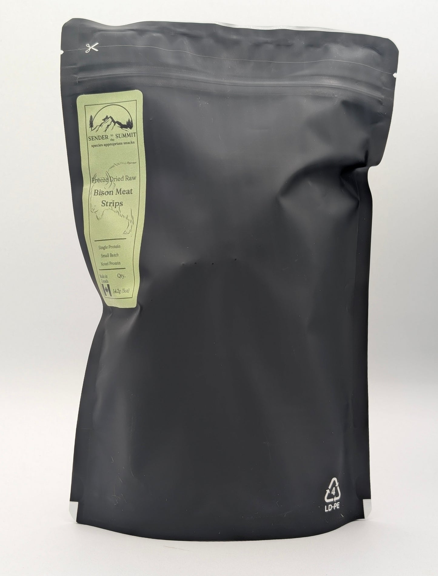 Freeze Dried Bison Meat Strips