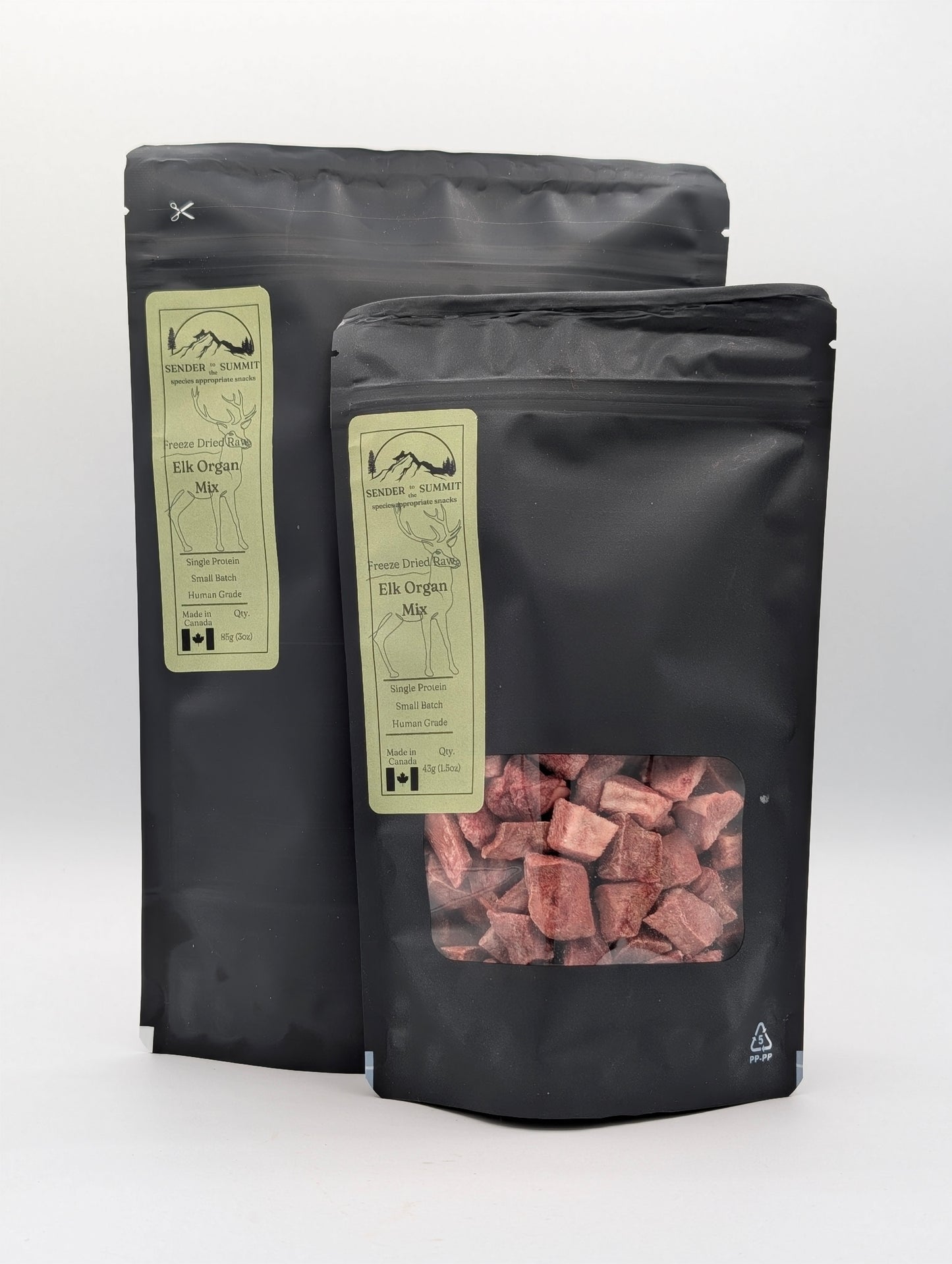 Freeze Dried Elk Organ Mix