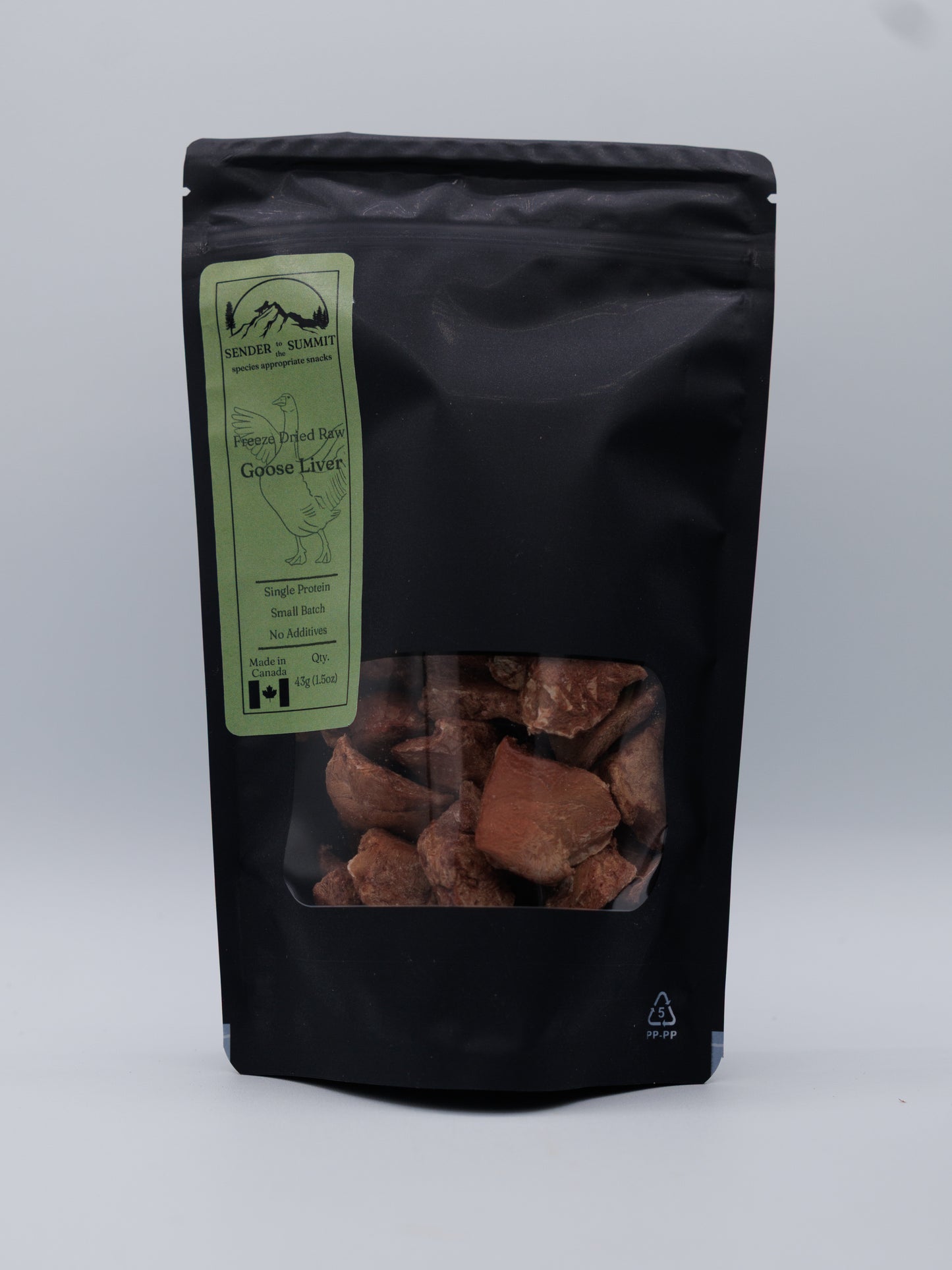 Foie d'oie lyophilisé