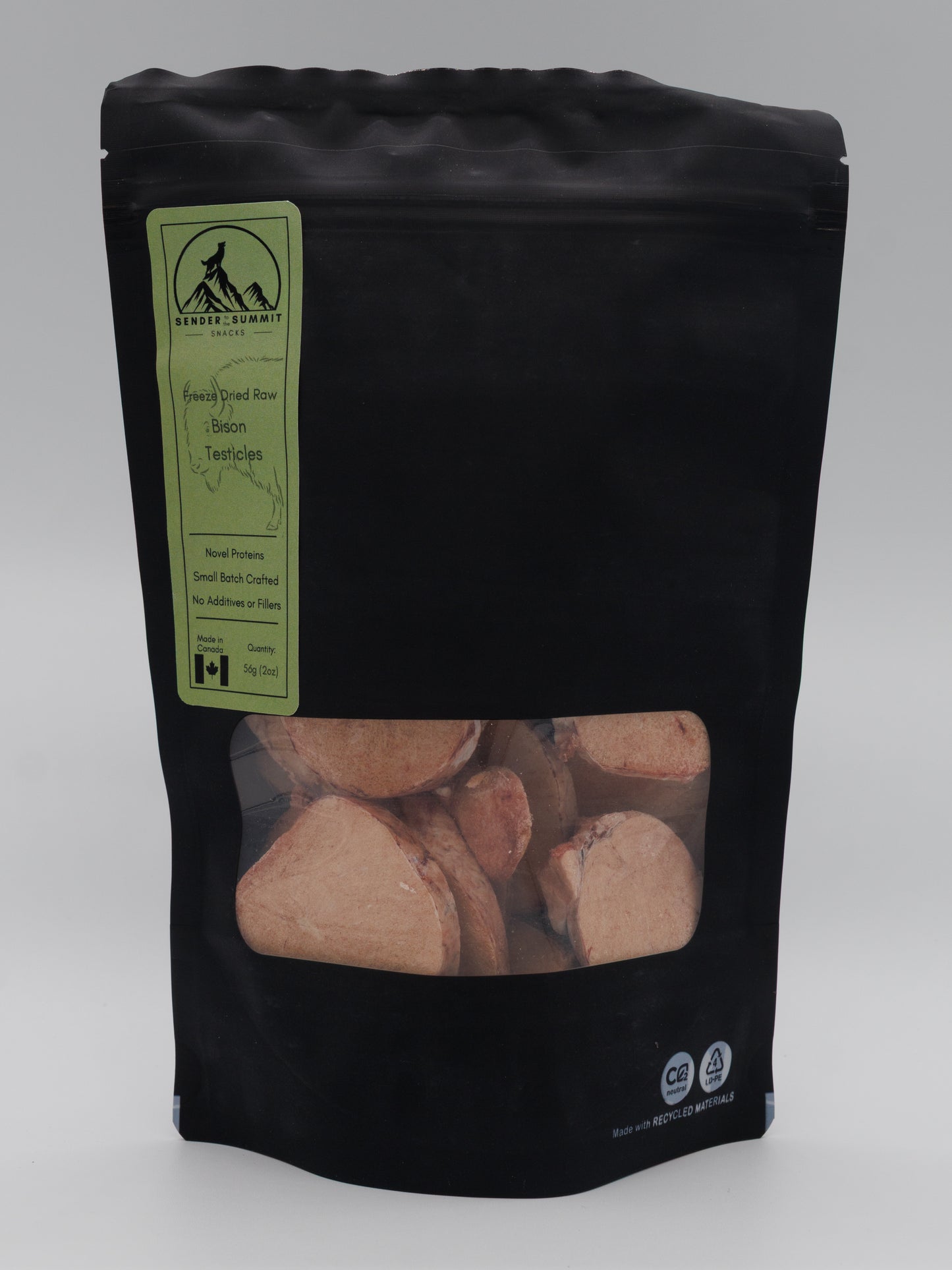 Freeze Dried Bison Testicles