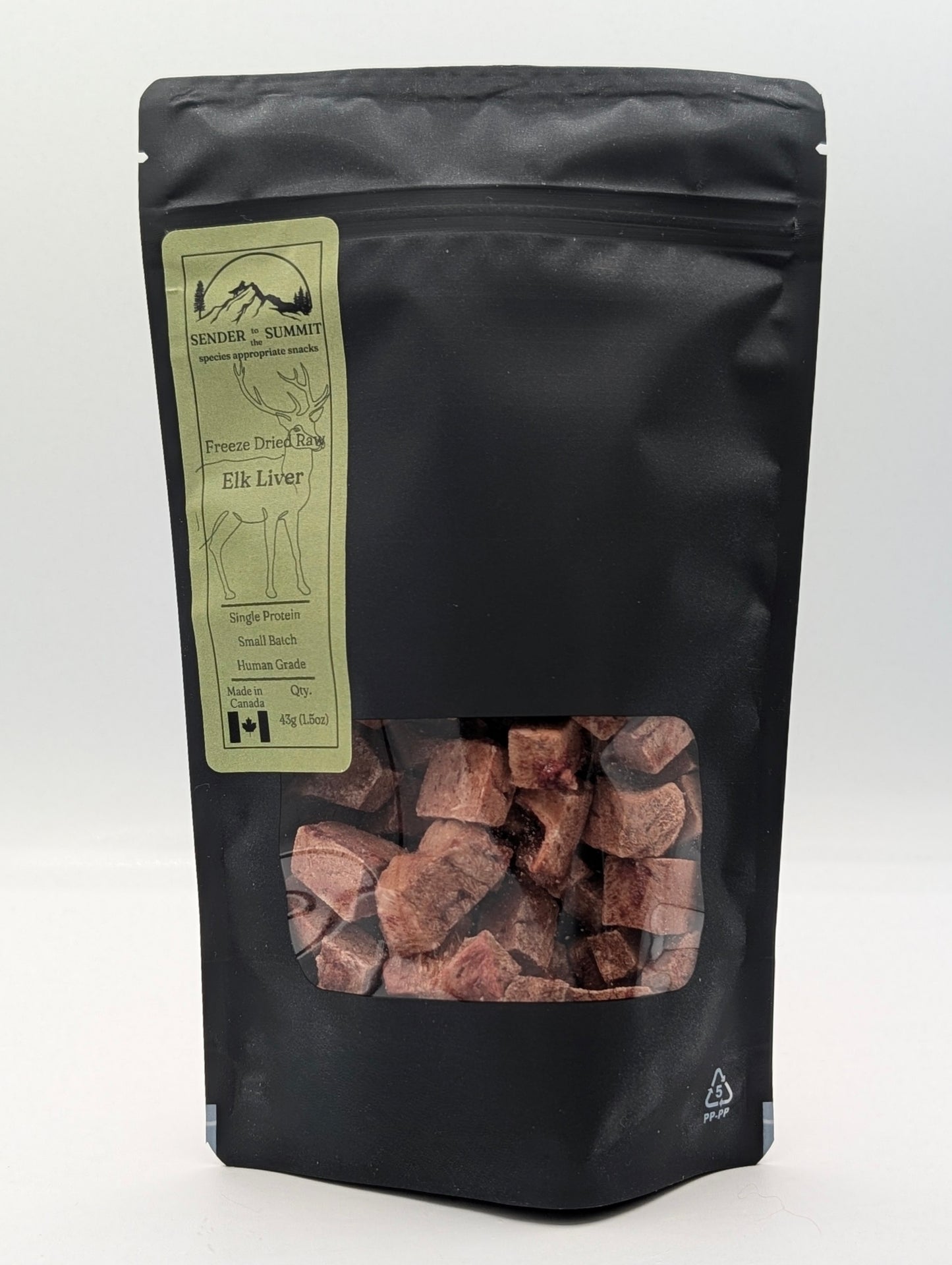 Freeze Dried Elk Liver