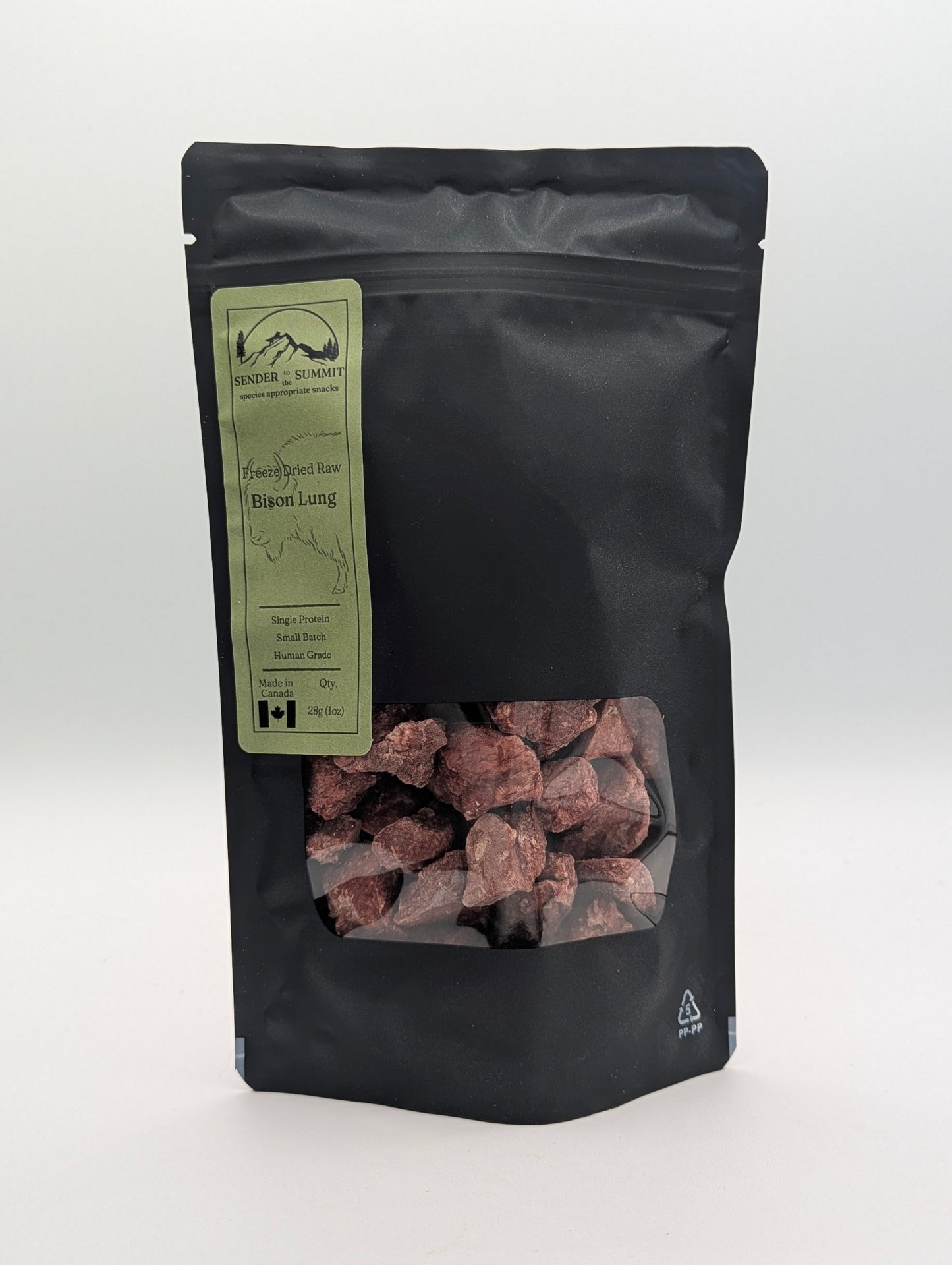 Freeze Dried Bison Lung