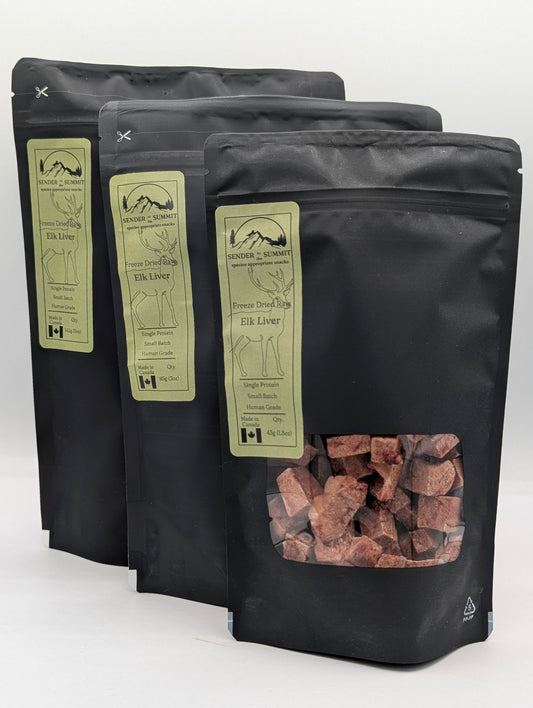 Freeze Dried Elk Liver