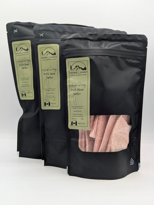 Freeze Dried Pork Meat Strips