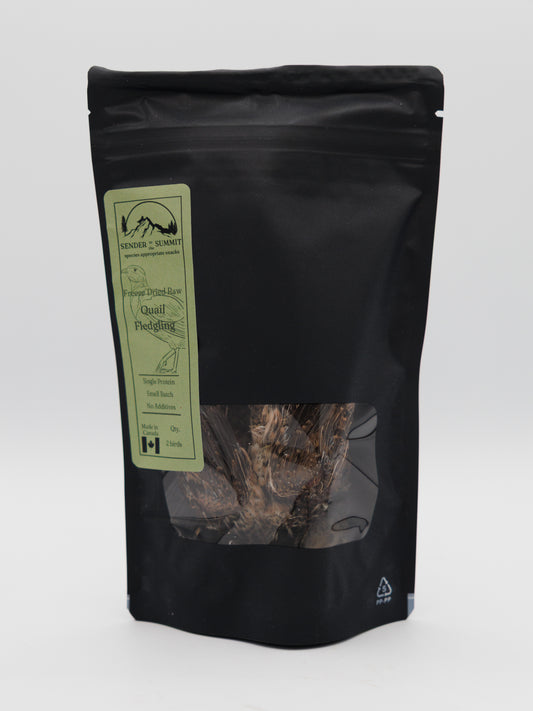 Envols de cailles lyophilisés