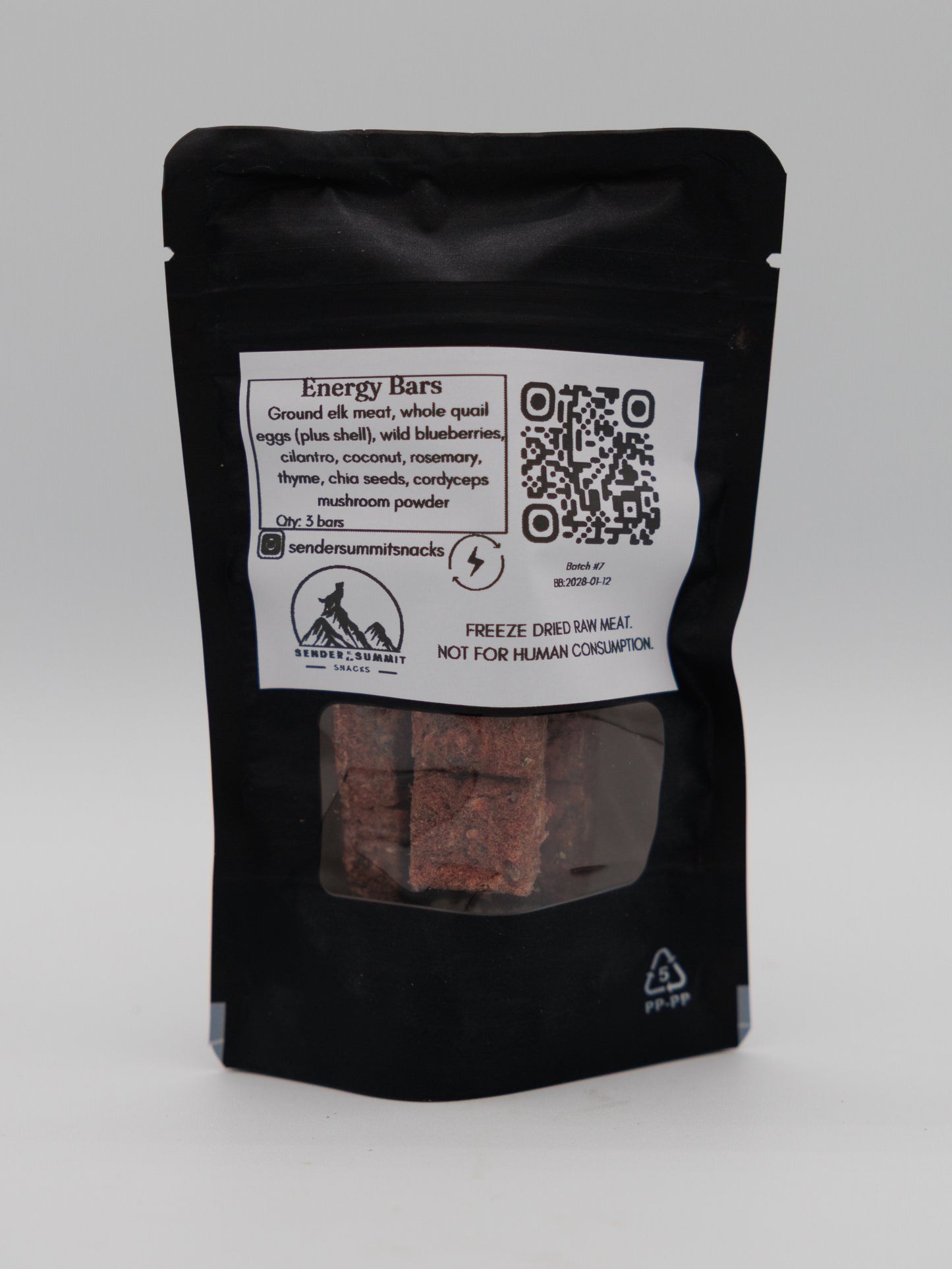 Boules d'énergie lyophilisées