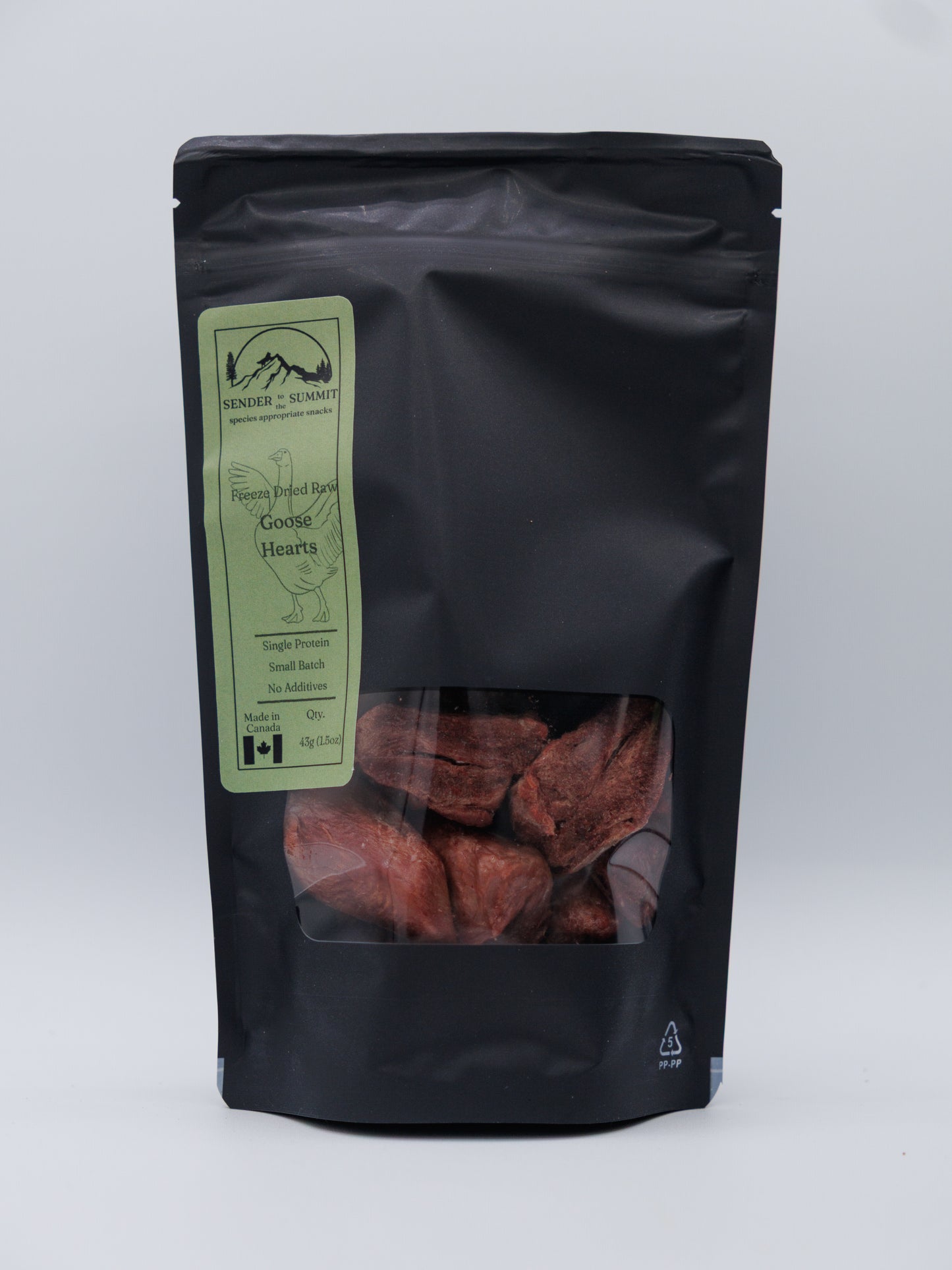 Gésiers d'oie lyophilisés