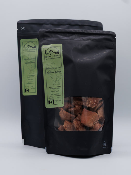 Foie d'oie lyophilisé