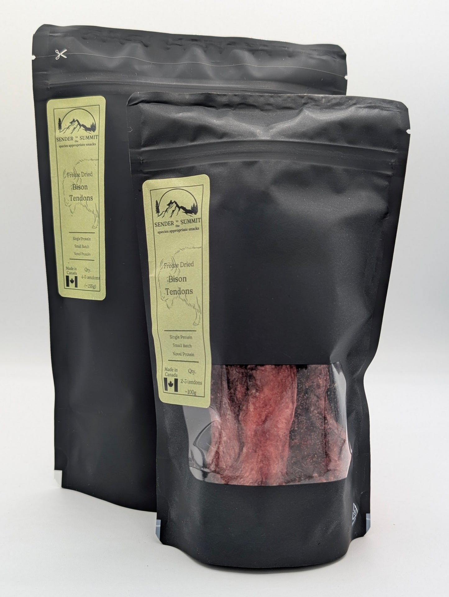 Freeze Dried Bison Tendons