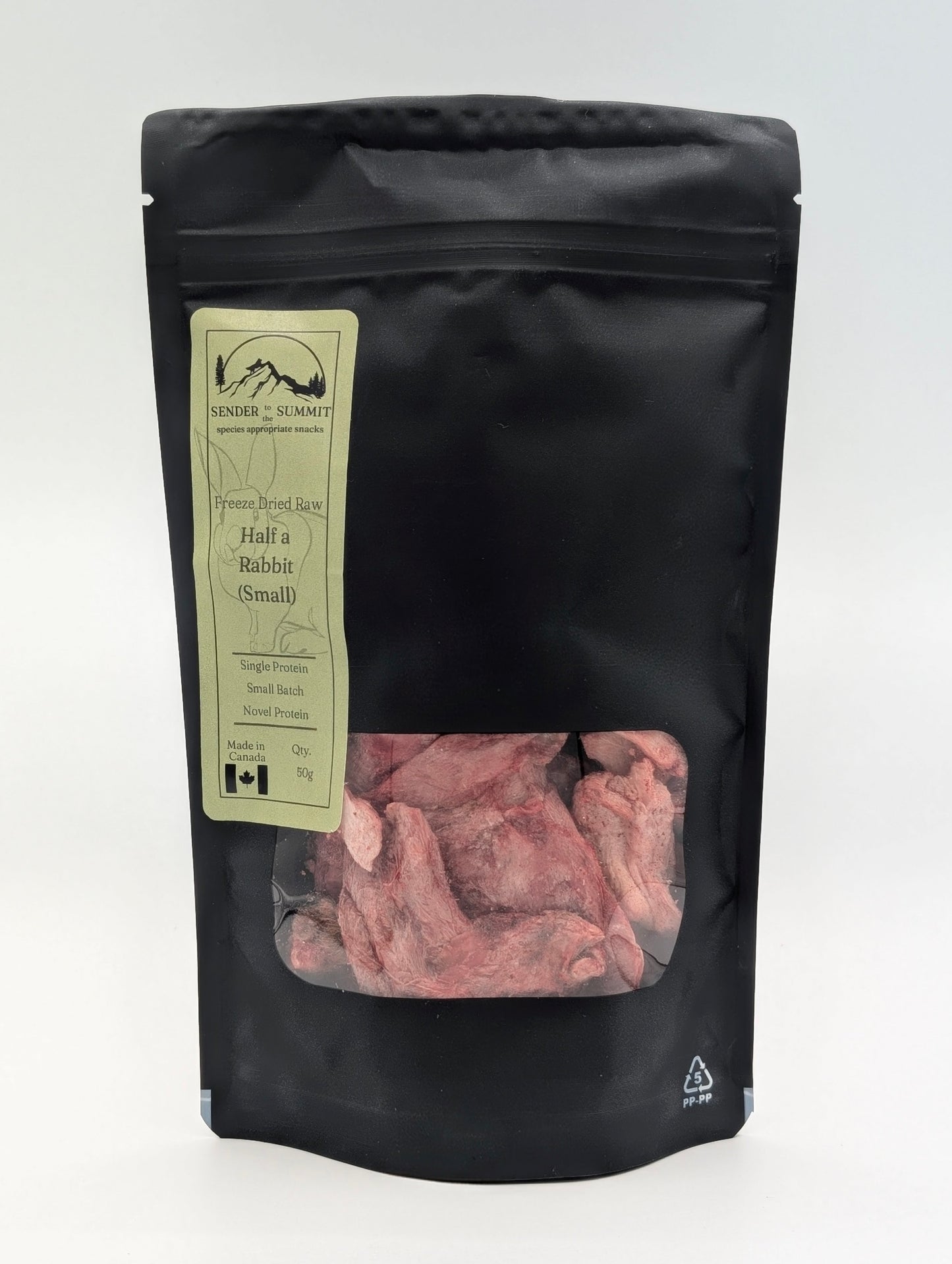 Freeze Dried Half a Rabbit (with skull)