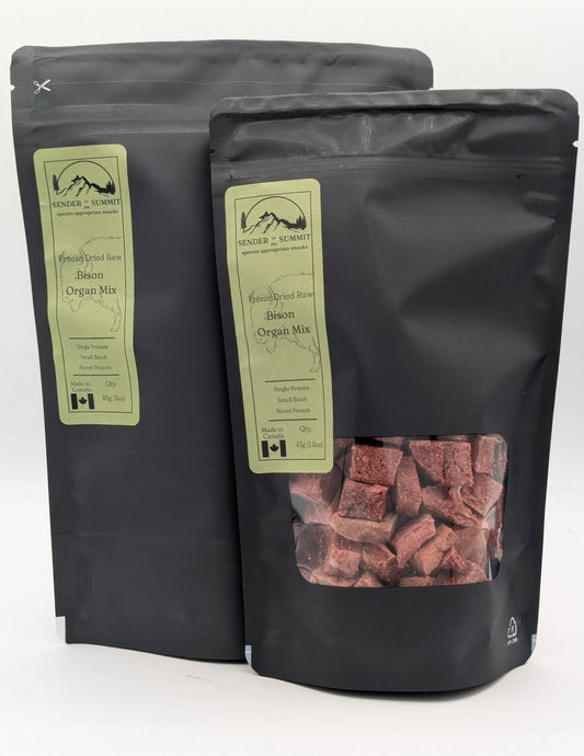 Freeze Dried Bison Organ Mix