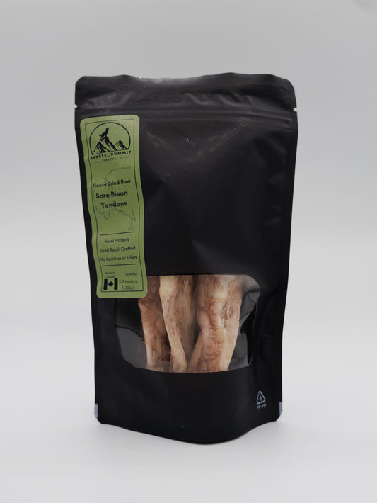 Freeze Dried Bison Tendons (Bare)