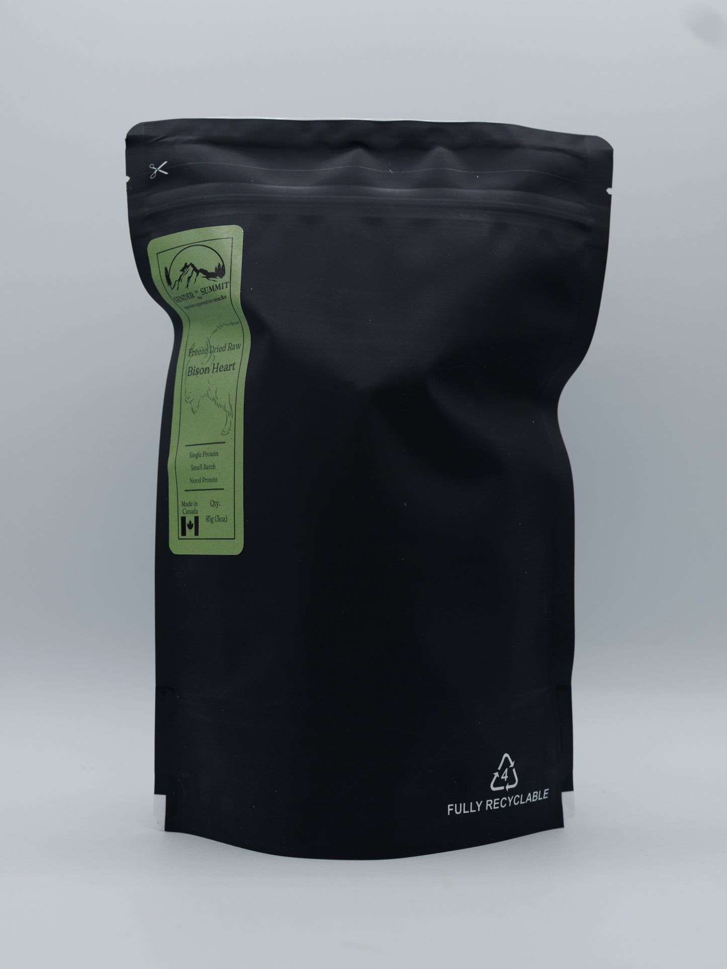 Freeze Dried Bison Heart