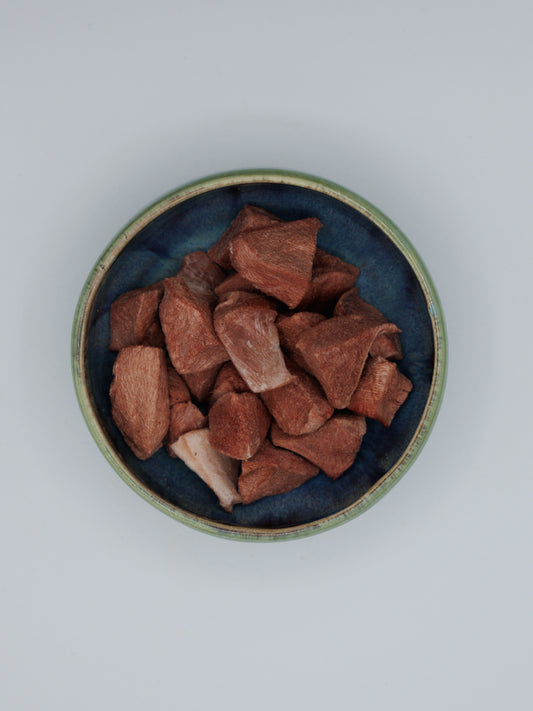 Gésiers d'oie lyophilisés