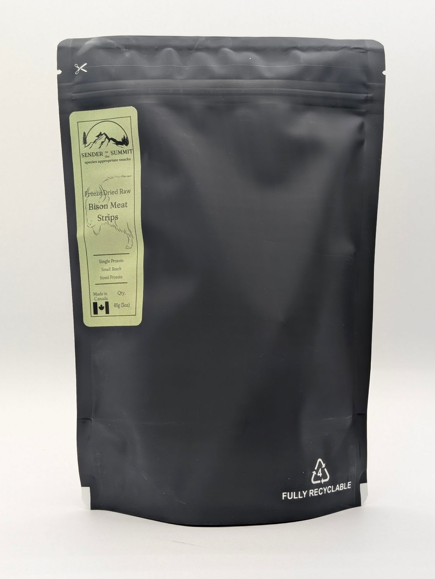 Freeze Dried Bison Meat Strips