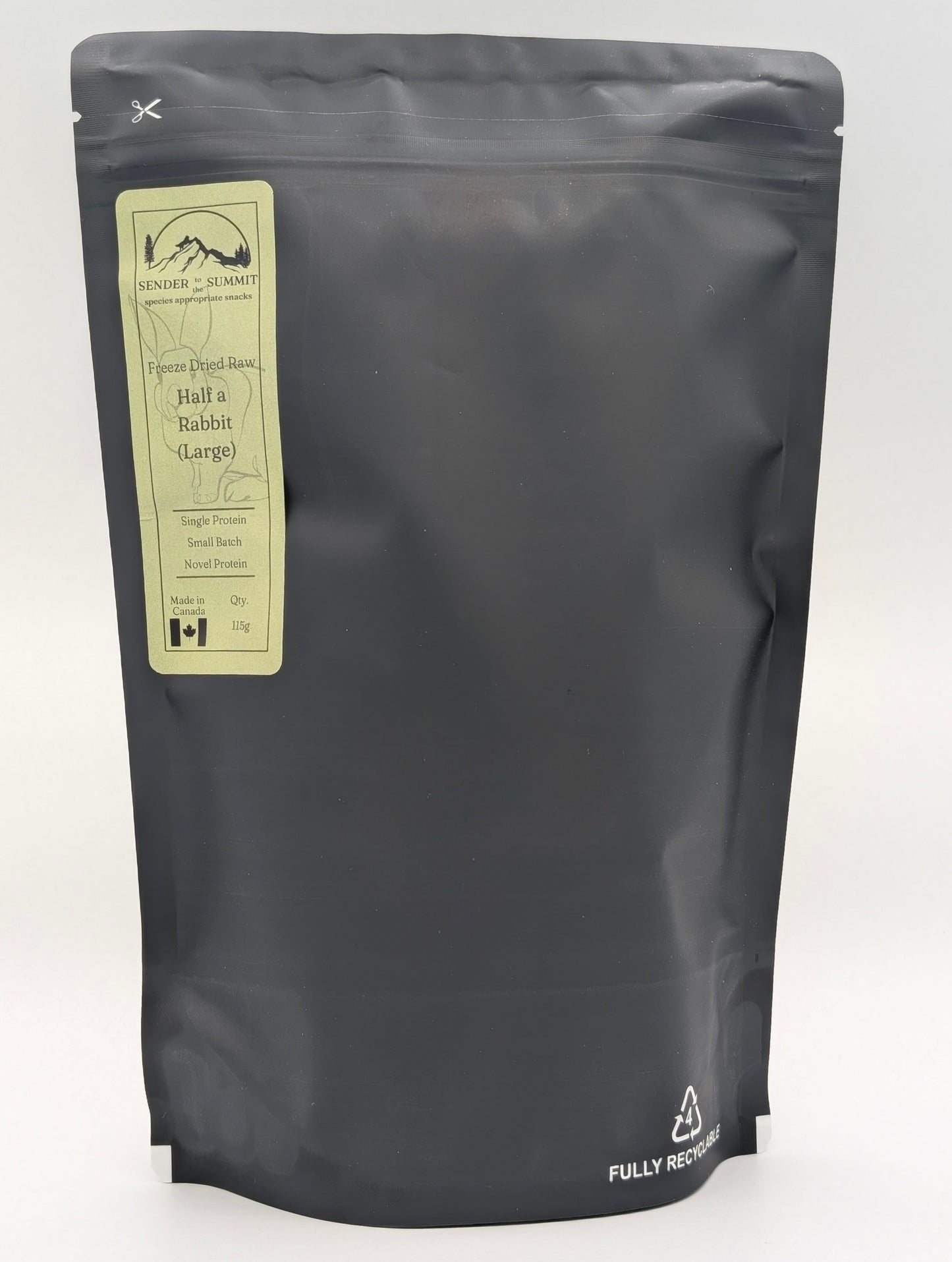 Freeze Dried Half a Rabbit (with skull)